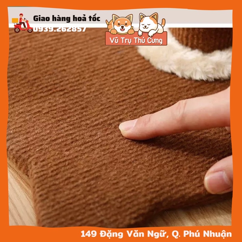 Đồ chơi Cây cào móng 3 tầng cho Mèo Cat Tree kèm chuột