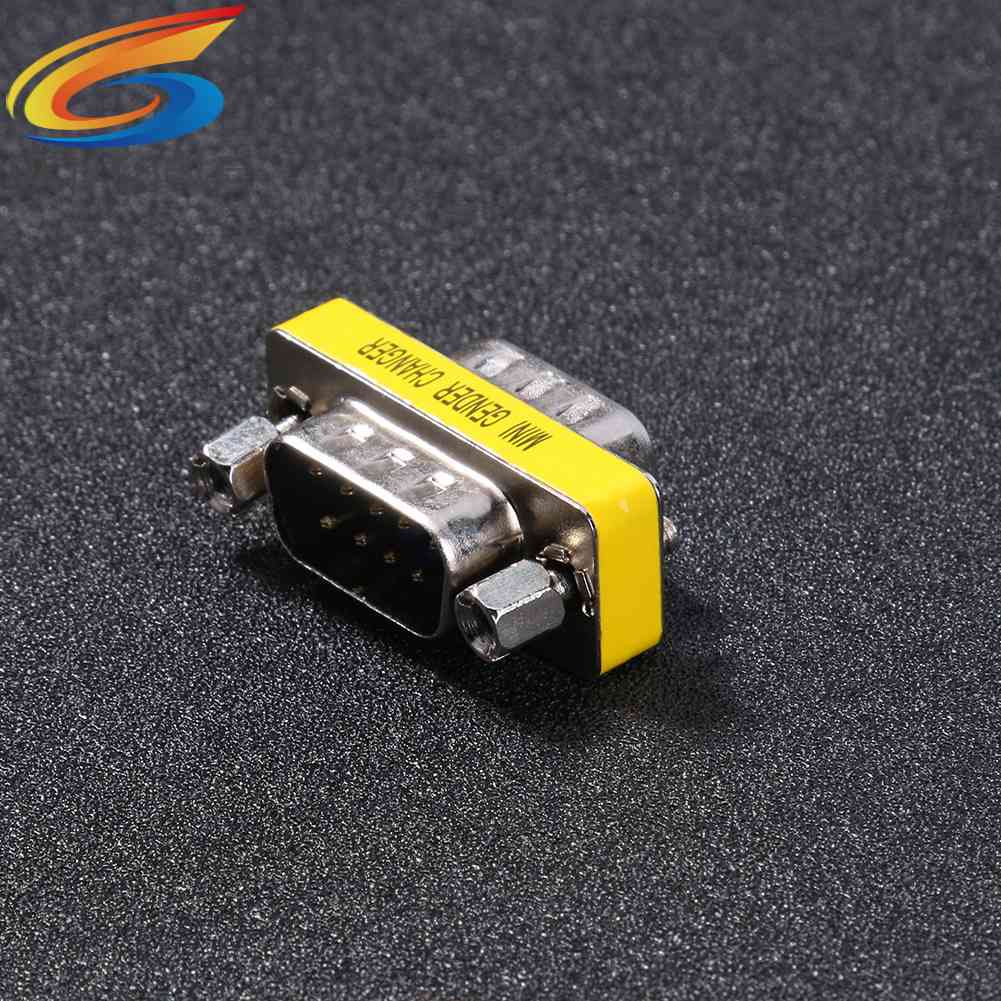 Set 2 Đầu Nối Chuyển Đổi DB9 Male Sang Male RS232