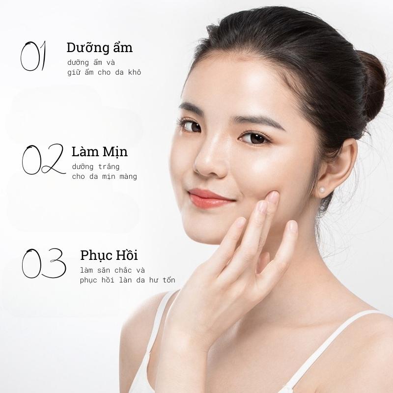 Mặt Nạ Dưỡng Ẩm Tổ Yến Dưỡng Ẩm Cho Da Khô Mặt Nạ Dưỡng Trắng Da Cho Da Trắng Mịn Săn Chắc Và Phục Hồi Da Hư Tổn