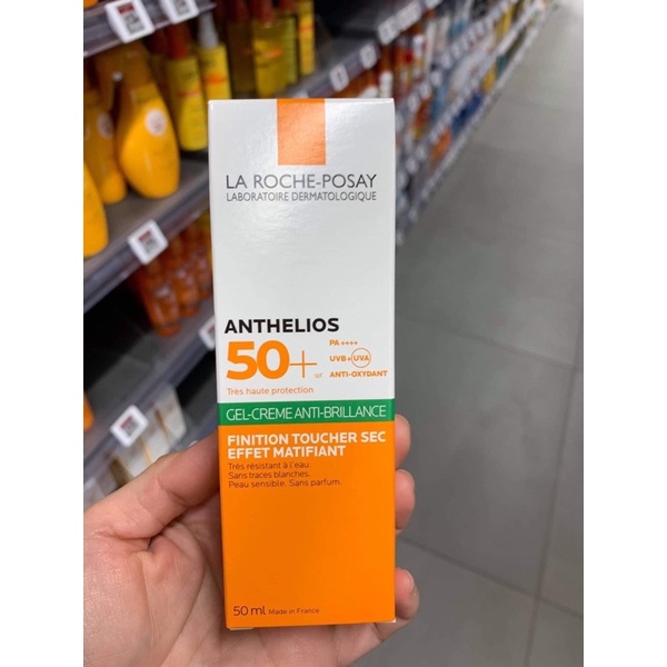 Kem Chống Nắng Anthelios Gel Cream SPF50+