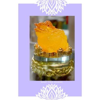 Thiềm thừ bột đá phong thủy