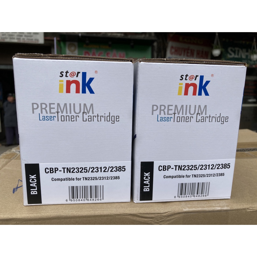 Hộp mực máy in  Brother  HL-2321D, HL-L2361DN, HL-2366DW, DCP-2520D, MFC-2701D, MFC-2701DW. Hộp mực TN 2325/2385 starink