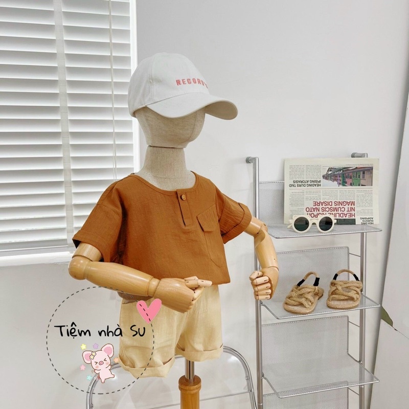 Bộ quần áo bé trai phong cách Hàn Quốc (08-18kg) - TIỆM NHÀ SU