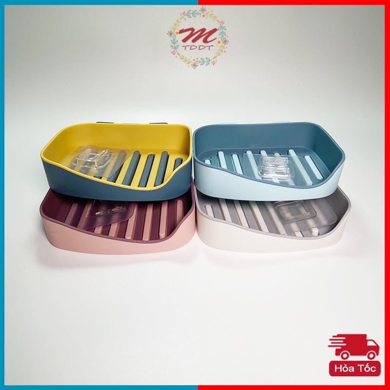 Khay đựng xà bông dán tường, hộp đựng xà phòng - MTDDT