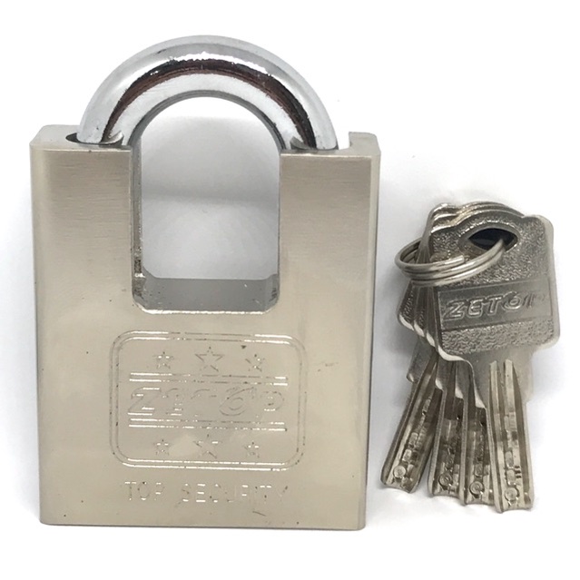 Ổ khoá  ZETOP 6cm chống cắt, 7cm siêu bền, ổ khoá chống rỉ sét