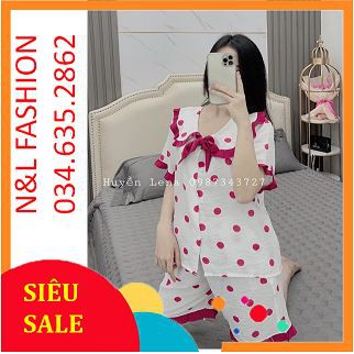 [Mã FASHIONT4NEW giảm 20K đơn 300K] Đồ bộ nữ chất satin cộc tay bộ mặc nhà cao cấp dễ thương mềm mại [N&L FASHION SHOP]