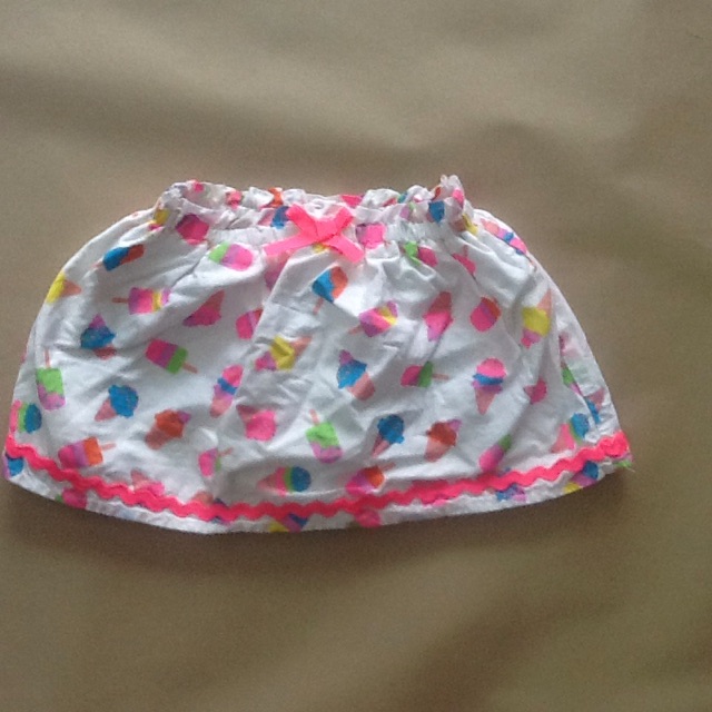 Chân váy cotton 2 lớp cho bé gái