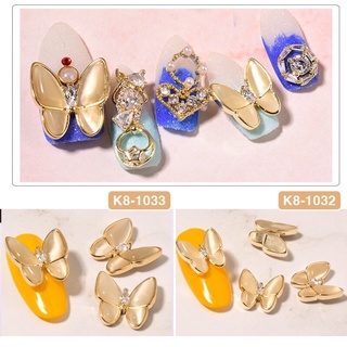 Charm bướm đá , phụ kiện trang trí Nail