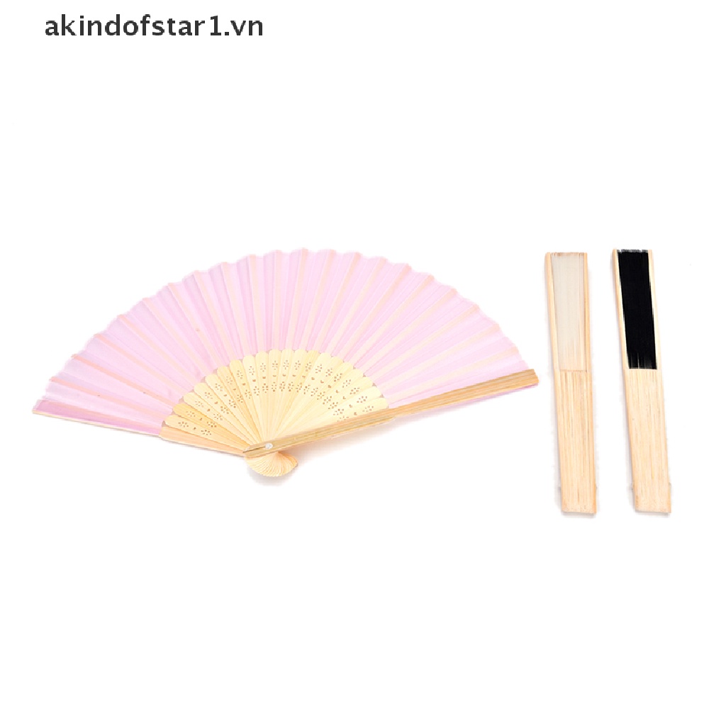Quạt Tre Cầm Tay Kiểu Trung Hoa 1m 1