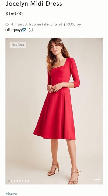 Đầm đỏ xuất Anh chuẩn xịn size l xl 1x 2x 3x