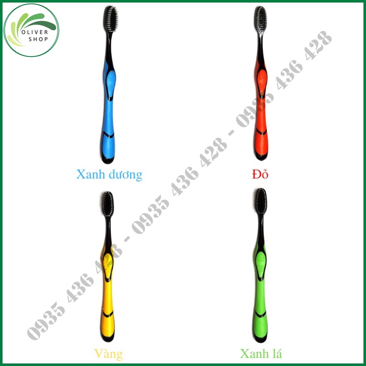 ⚡RẺ VÔ ĐỊCH⚡ Bàn Chải Đánh Răng Bossi 921 Hàn Quốc - Bàn Chải Than Tre Hoạt Tính - Siêu Mềm Mịn