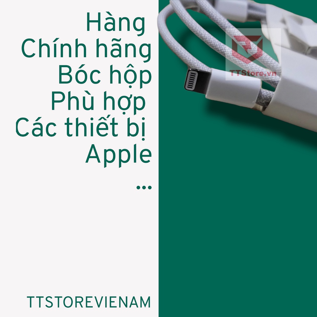 Cáp sạc IPType C to