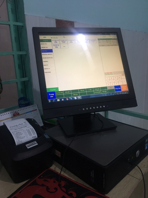 🌎 Bộ Máy Tính Tiền Màn Hình Cảm Ứng Hp Nhật Bản Model HPl 5006tm 🌟 | BigBuy360 - bigbuy360.vn