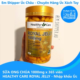 Sữa Ong Chúa 1000mg x 365 viên - Sữa Ong Chúa Từ Úc - Royal Jelly
