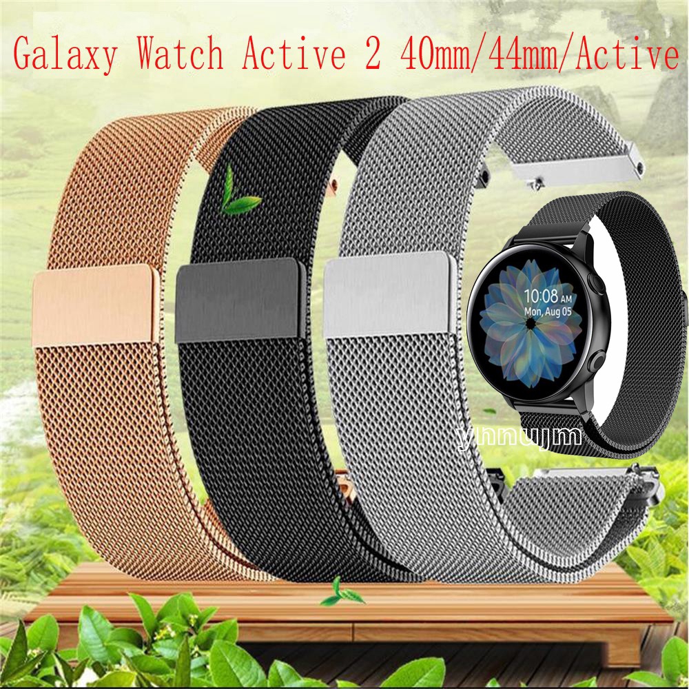 Dây Đeo Inox Cho Đồng Hồ Thông Minh GT 3 PRO / Samsung Galaxy Active 2 40mm 44mm Milan 20/22mm huawei watch gt/gt2/galaxy watch 3 45mm 41mm /realme watch S /realme watch S pro / Garmin Forerunner 45 55 watch band