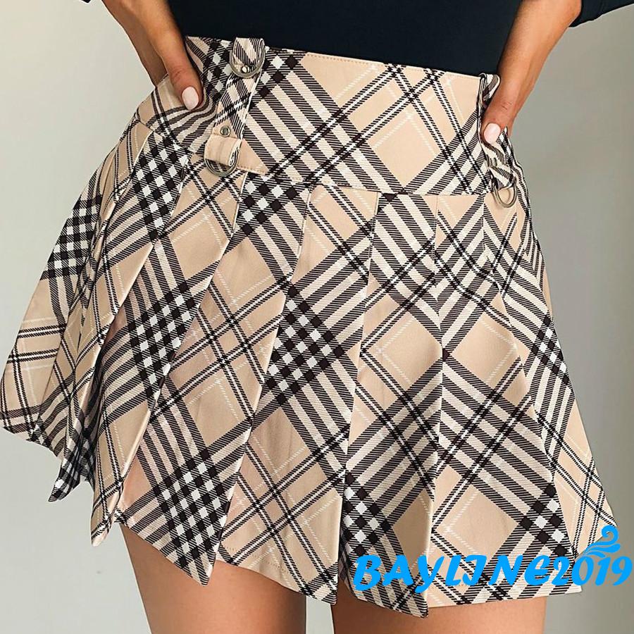 Chân Váy Chữ A Xếp Li In Họa Tiết Thời Trang Dành Cho Nữ