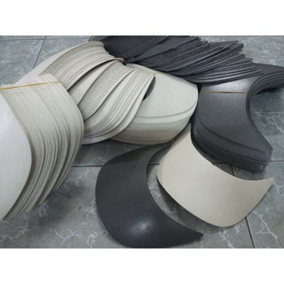 Vành lưỡi trai nhựa làm form lót trong vành mũ len, mũ da, mũ vải.