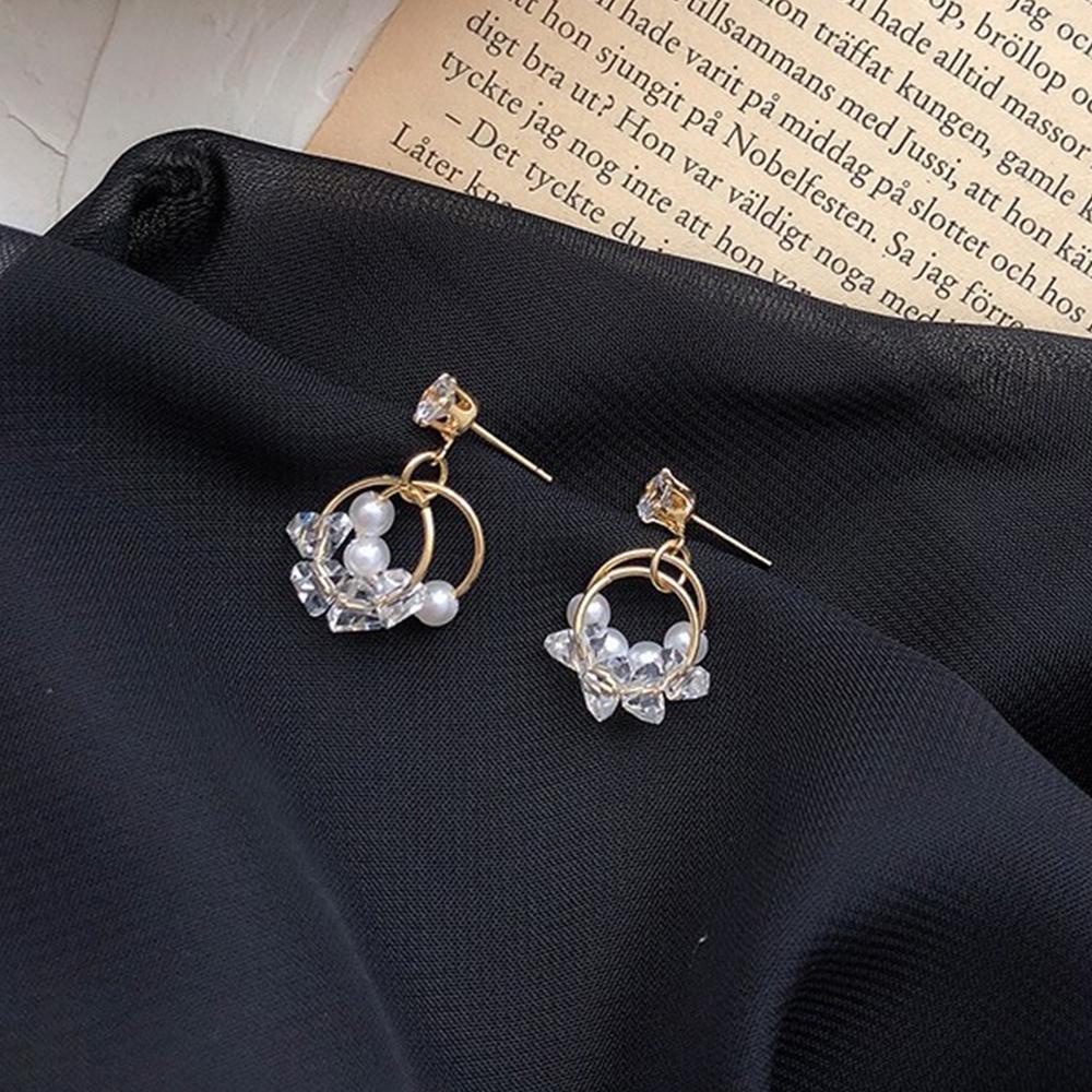 MXGOODS Bông Tai Ngọc Trai Thời Trang Cho Nữ