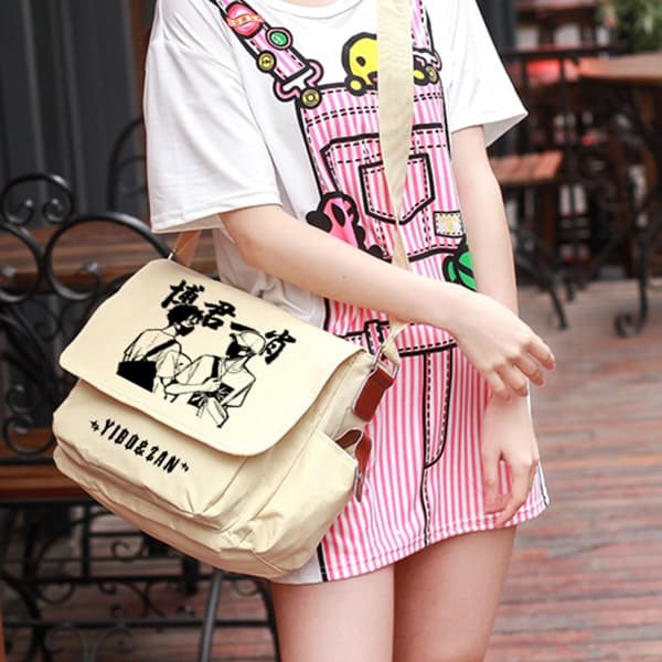 TÚI VẢI BÁC QUÂN NHẤT TIÊU BJYX - TÚI ĐEO CHÉO HÌNH VƯƠNG NHẤT BÁC X TIÊU CHIẾN TRẦN TÌNH LỆNH