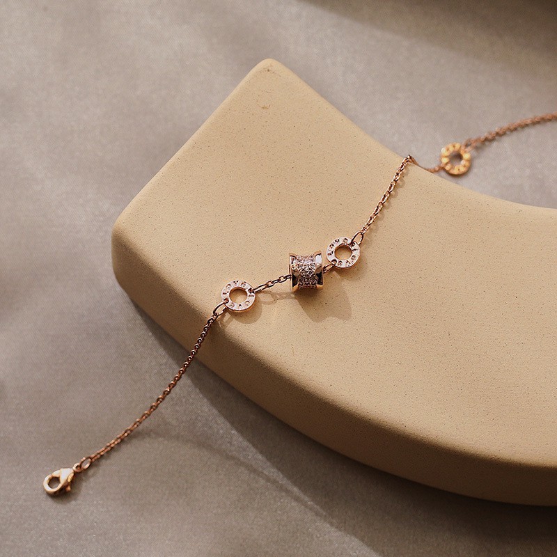 Vòng Đeo Tay Bằng Thép Titan Thiết Kế Đơn Giản Thời Trang Hàn Quốc Cho Nữ | BigBuy360 - bigbuy360.vn