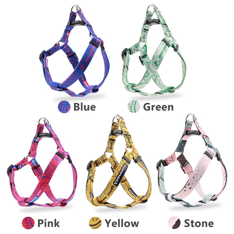 HamshMoc Dây đai dễ điều chỉnh độ dài để dắt thú cưng vừa và nhỏ đi dạo 4