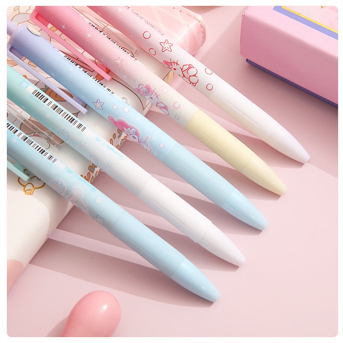 Bút mực đen Sanrio Characters Ngòi 0,5mm Thanh cài nhựa