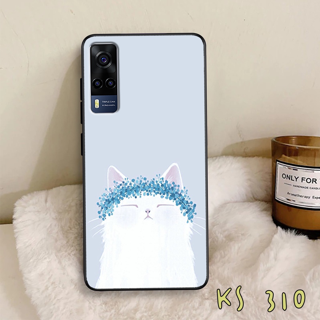 Ốp lưng Vivo Y72 5G - Y51 2020 - Y53s - Ốp lưng vivo in hình mèo con ngộ nghĩnh
