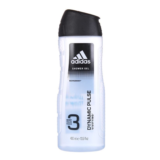 Combo 2 chai : Sữa tắm gội toàn thân Nam Adidas - Dynamic Pulse - 400ml