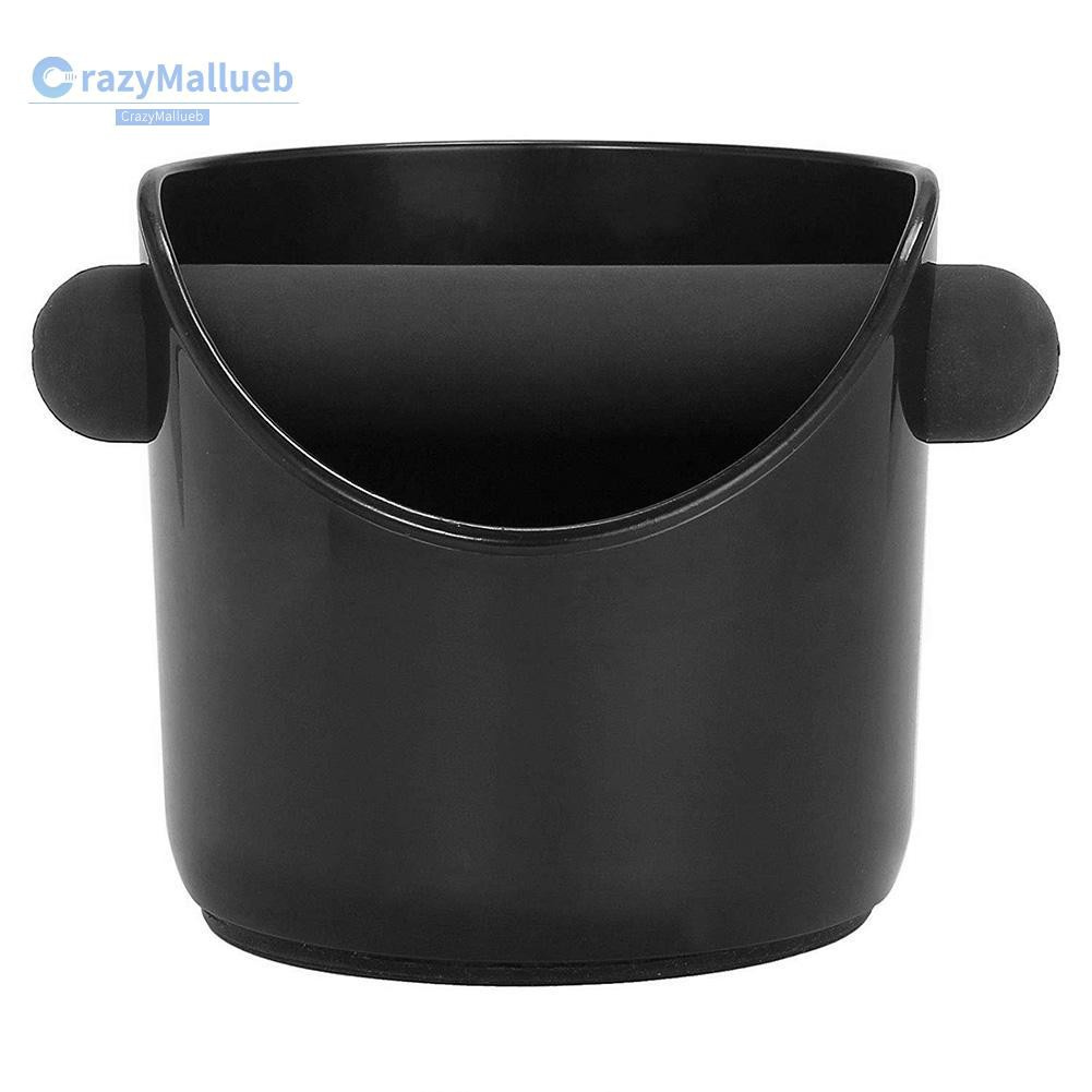 Crazymallueb❤ABS Shock-absorbent Coffee Slag Bucket Anti Slip Grind Dump Bin Waste Bin❤Kitchen