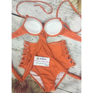 HOTSet bikini cam cạp caoSieu HOT