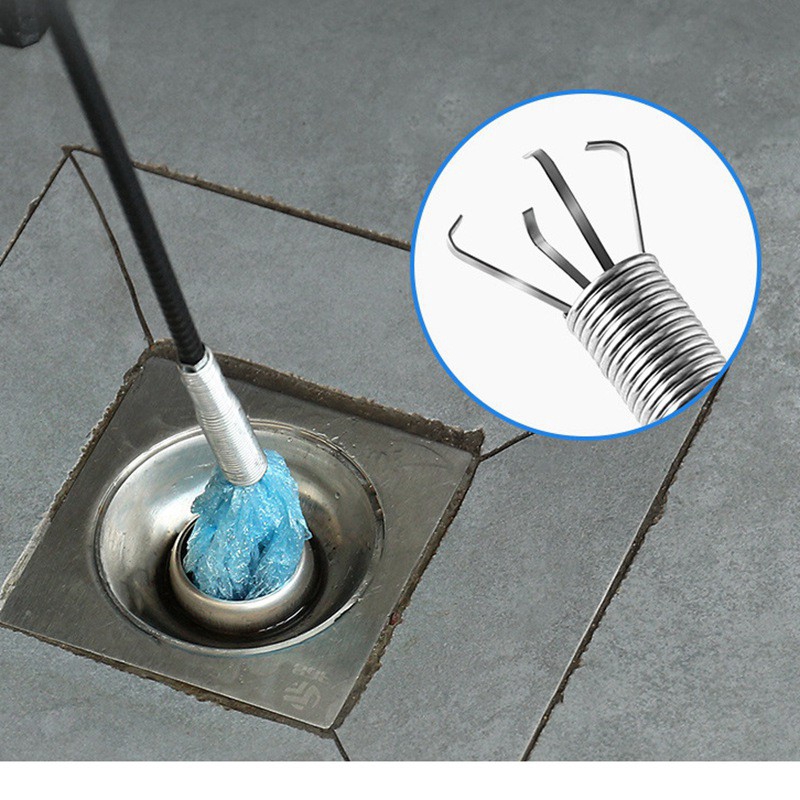 Que thông cống thoát nước bồn rửa chén 60/ 160cm