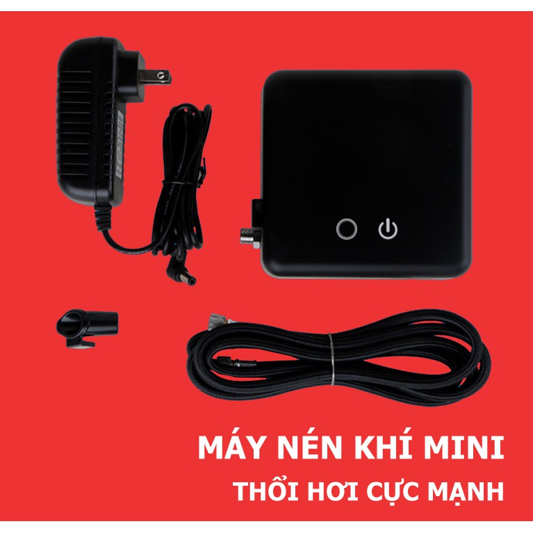 Máy thổi hơi nén khí trắng Airbrush K200
