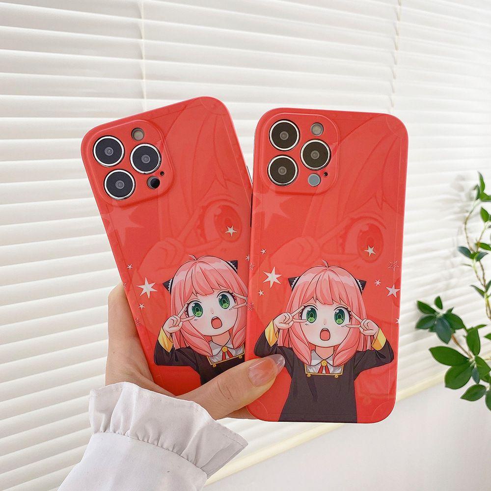 Ốp Điện Thoại Siêu Mỏng Chống Sốc Cho iPhone 13 Pro Max Mini Spyxfamily