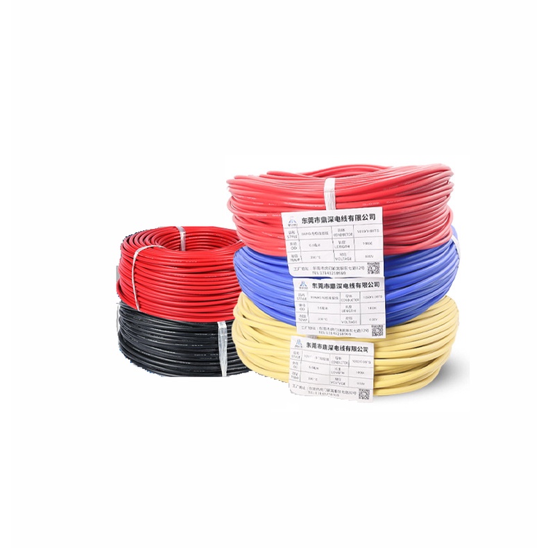 Cuộn Dây Silicone Cao Su 0.31-0.81Mm2 10AWG-30AWG UL3135 Chuyên Dụng