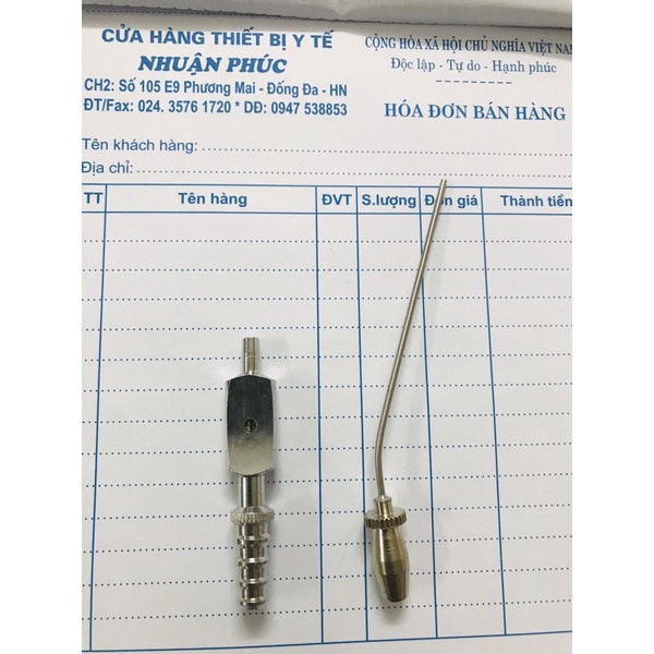 CÚT NỐI ỐNG HÚT TAI - MŨI - HỌNG