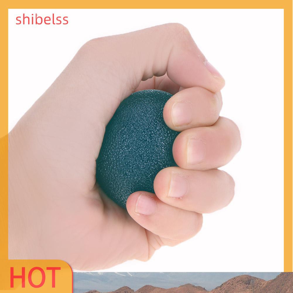 （ʚshibelss）Strength Hand Grip Muscle Power Train Jelly Fitness Finger Exerciser Ball