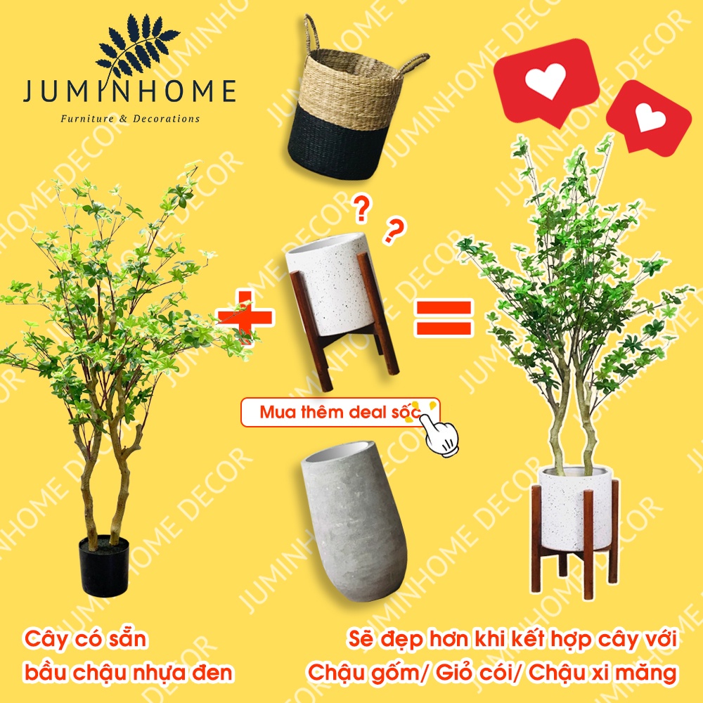 Cây giả, Cây thạch nam giả - Cây giả decor trang trí nhà cửa nội thất phòng khách phòng ngủ