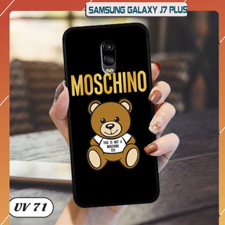 Ốp lưng Samsung Galaxy J7 plus - lưng nhám