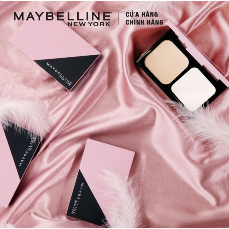 Phấn Trang Điểm Siêu Mịn 5 Trong 1 Maybelline Clearsmooth All In One Two Way Cake | BigBuy360 - bigbuy360.vn