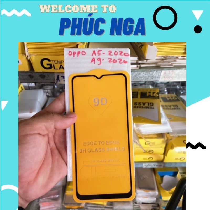 Cường lực Full màn hình Oppo A9 2020/A5 2020/Oppo A31 2020/A91/Reno 3/Oppo A11/Reno 4/Oppo A53/A15/A15s