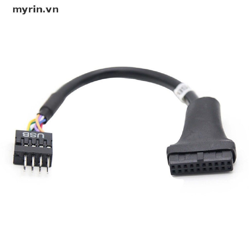 Dây Cáp Nối Cổng USB 3.0 20-Pin Male Sang USB 2.0 9-Pin Female VN