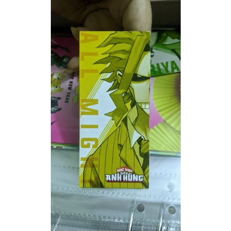 Bookmark Học viện siêu anh hùng / My Hero Academia