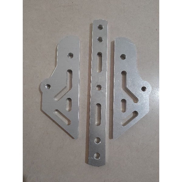 Bộ pát gắn gác chân nhôm cnc xe Ex 135, Ex 150