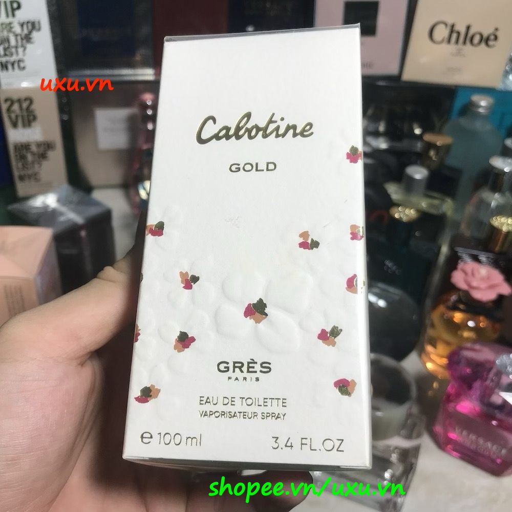 Nước Hoa Nữ 100ml Gres Cabotine Gold 100ml EDT, Với uxu.vn Tất Cả Là Chính Hãng.