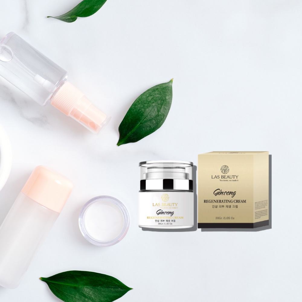 Kem tái tạo da, kem tái tạo, phục hồi da, kem tái tạo nhân sâm GINSENG, LAS BEAUTY, 30 gr | BigBuy360 - bigbuy360.vn