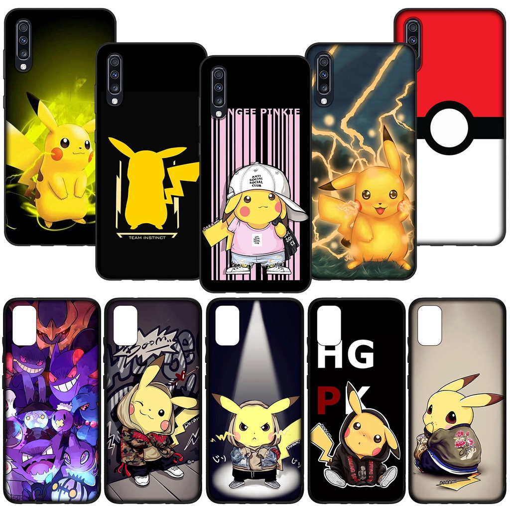 Ốp Điện Thoại Mềm Hình Pokemon Pikachu Cho OPPO A92 A72 A32 A52 A59 F1s A37 Neo 9 A83 A1 A53 2020 Neo9 B-DC114