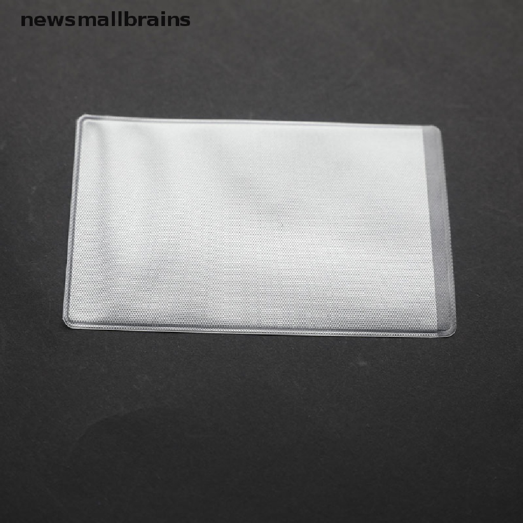 Set 10 bao đựng thẻ tín dụng bằng nhựa PVC trong suốt chống thấm nước