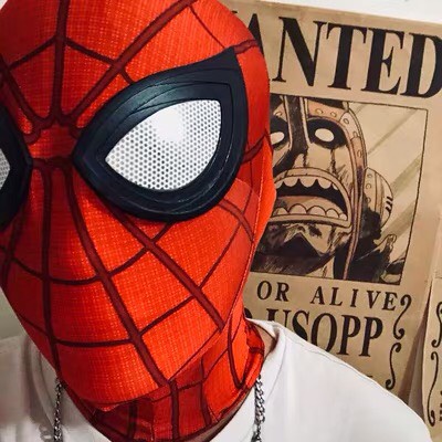 Mặt Nạ Hóa Trang Người Nhện Cho Bé - Đồ Chơi Mũ Spider man Trùm Đầu Halloween
