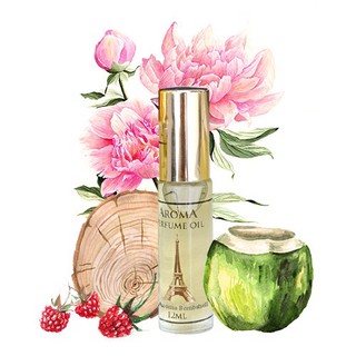 Nước hoa nữ Pháp Aroma Iris Rush, dạng lăn mini 10ml
