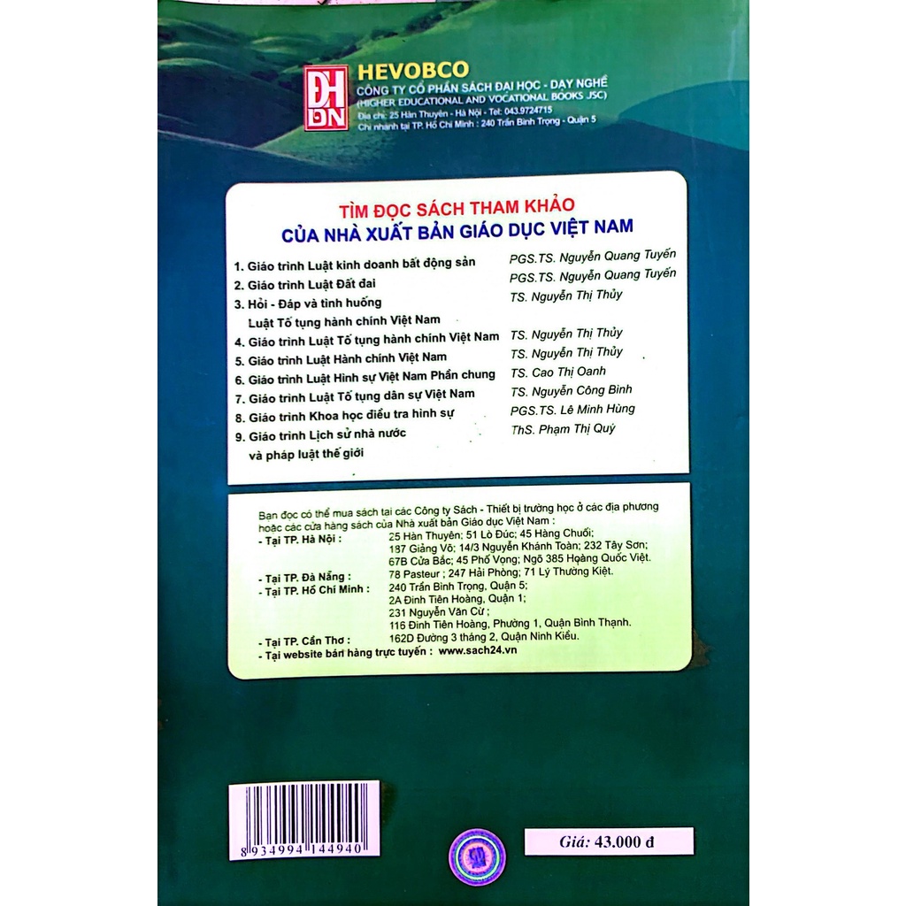 Sách - Giáo Trình Luật An Sinh Xã Hội